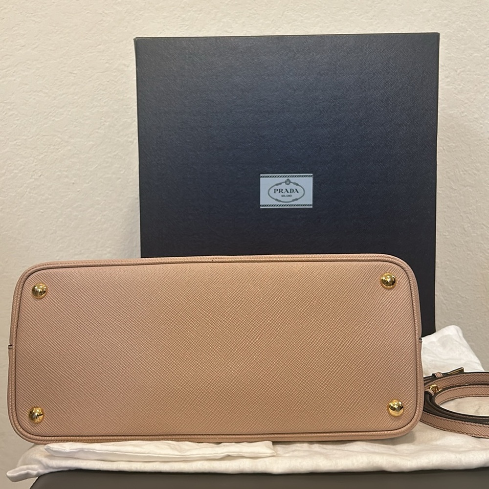 Small Prada Saffiano Double Bag - Picture 9 of 16